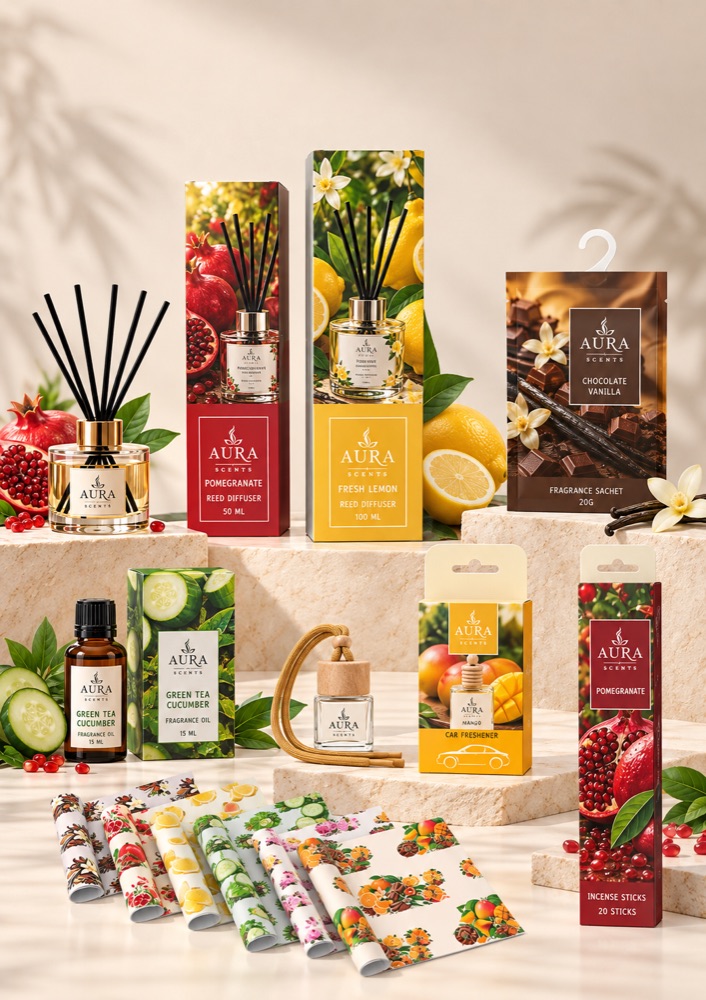 Aura Scents Fresh Fusion collection