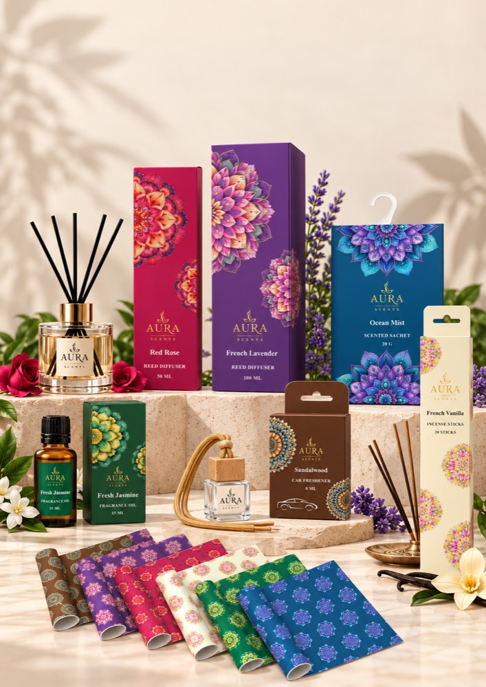Aura Scents Majestic Aromas collection