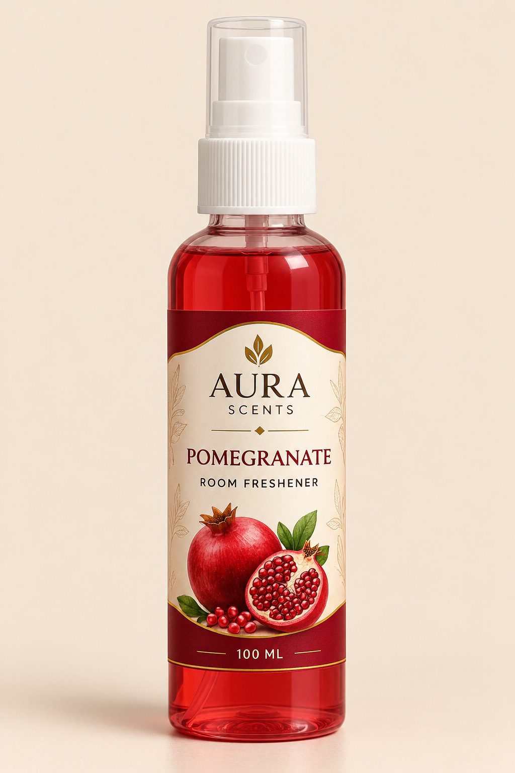 Aura Scents room and linen freshener spray bottle