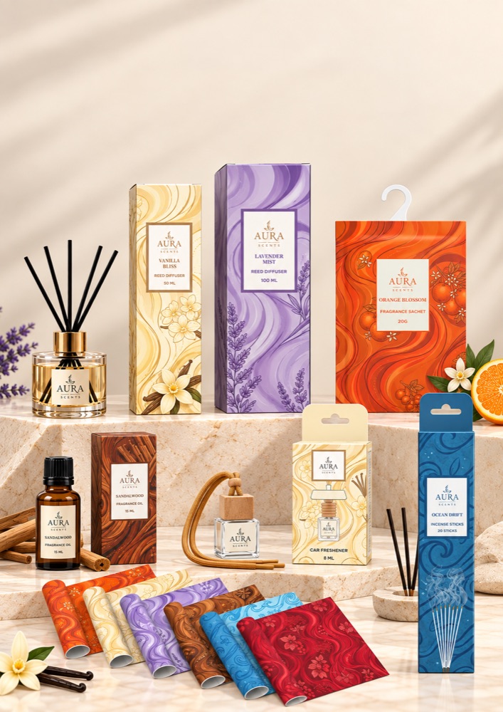 Aura Scents Serene Waves collection